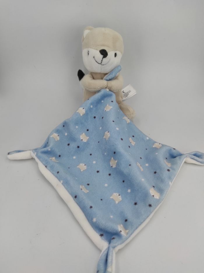 Doudou Mouchoir Loup Bleu Simba Toys
