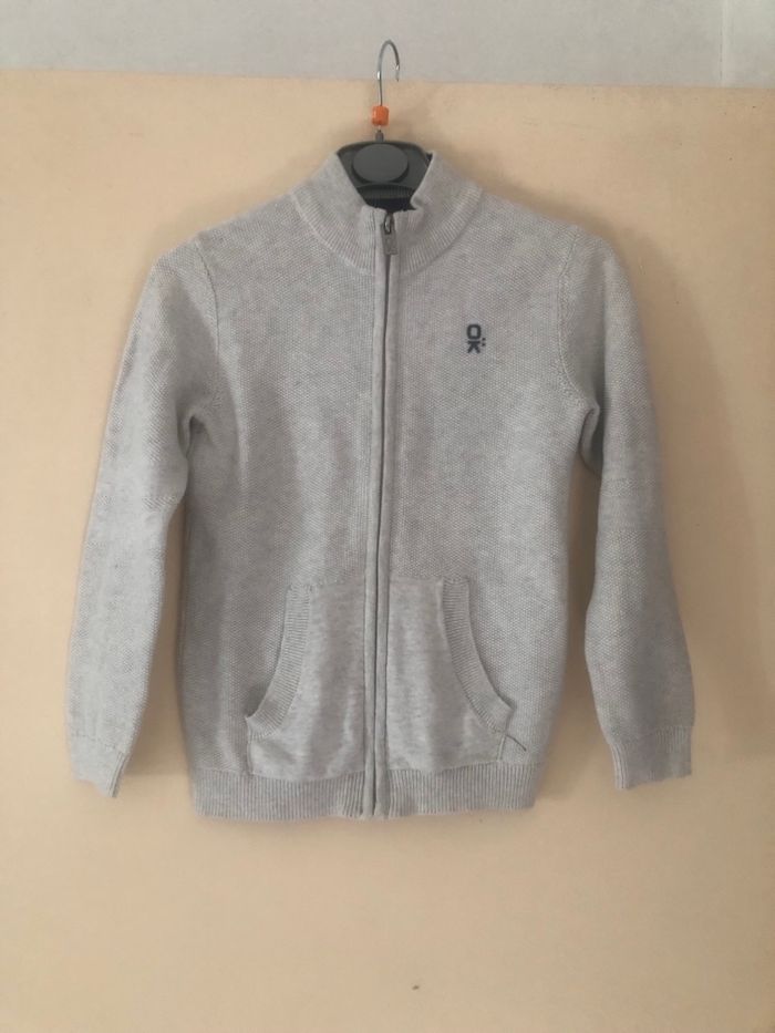 Gilet blanc 6 ans Okaidi