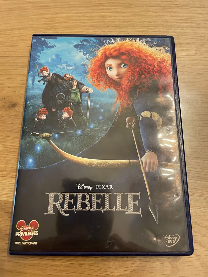 Dvd Disney Rebelle