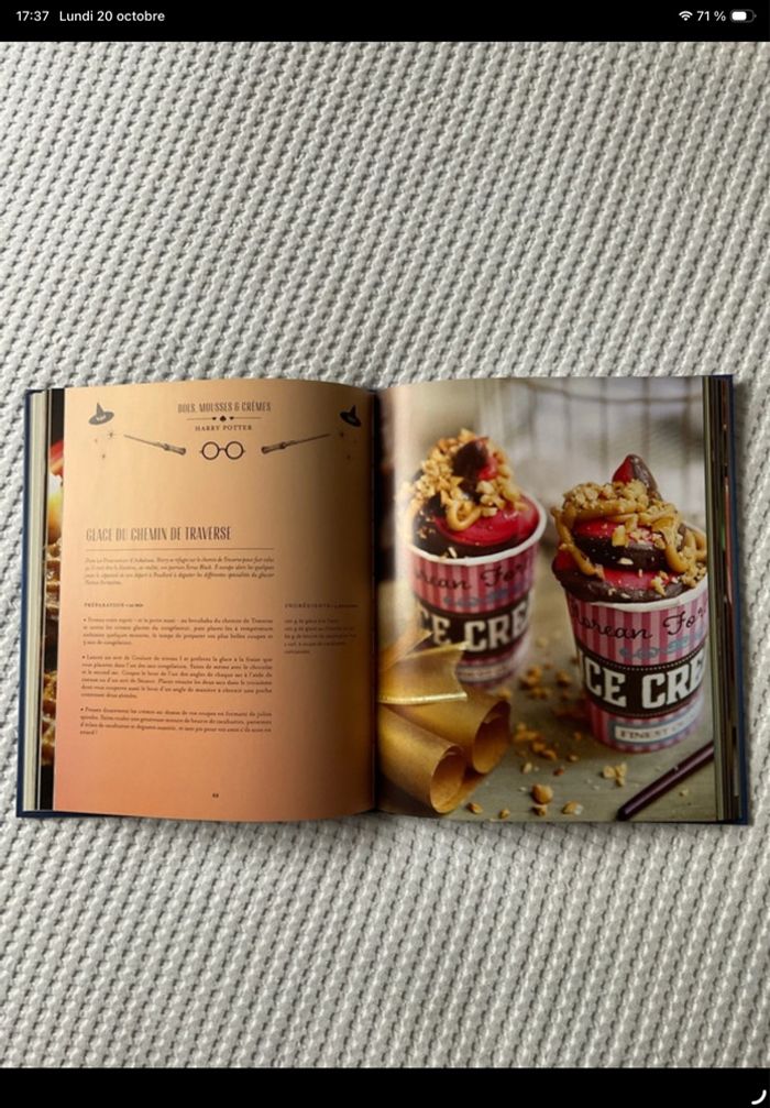 Livre La pâtisserie des sorciers et autres desserts fantastiques de Aurélia Beaupommier - photo numéro 3