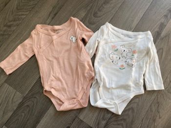 Lot de 2 bodies manches  longues