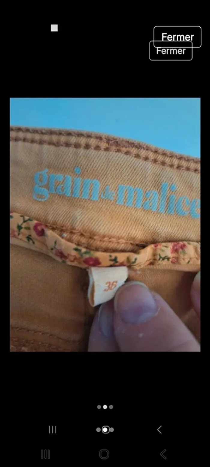 Pantalon Grain de malice 36 - photo numéro 2