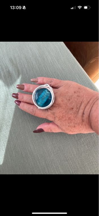 Bague de création artisanale