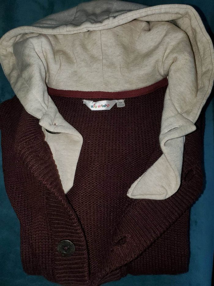 gilet capuche garçon 5 ans - photo numéro 2