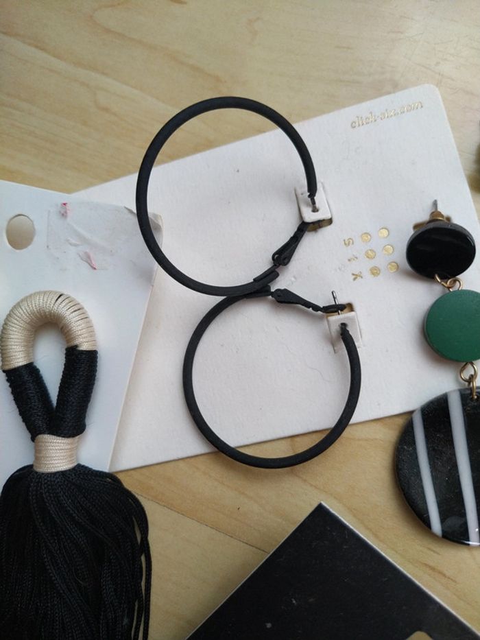 Lot de boucles d'oreilles neuves Moa H&M - photo numéro 3