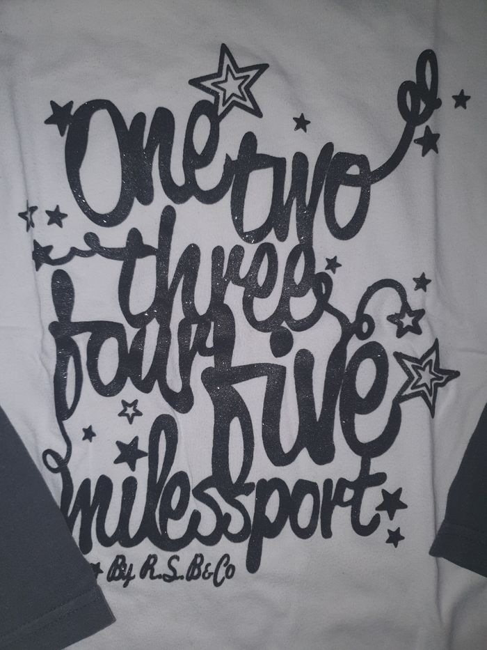 T-shirt ml  10 ans - photo numéro 2