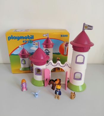 PLAYMOBIL 123 Château de Princesse 9389 Complet 👸🤴
