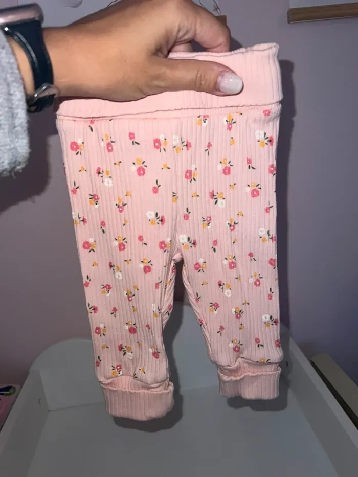 Pantalon fleuri