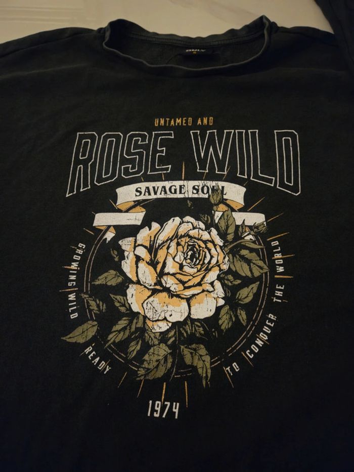 Pull Rose Wild savage noir - photo numéro 2