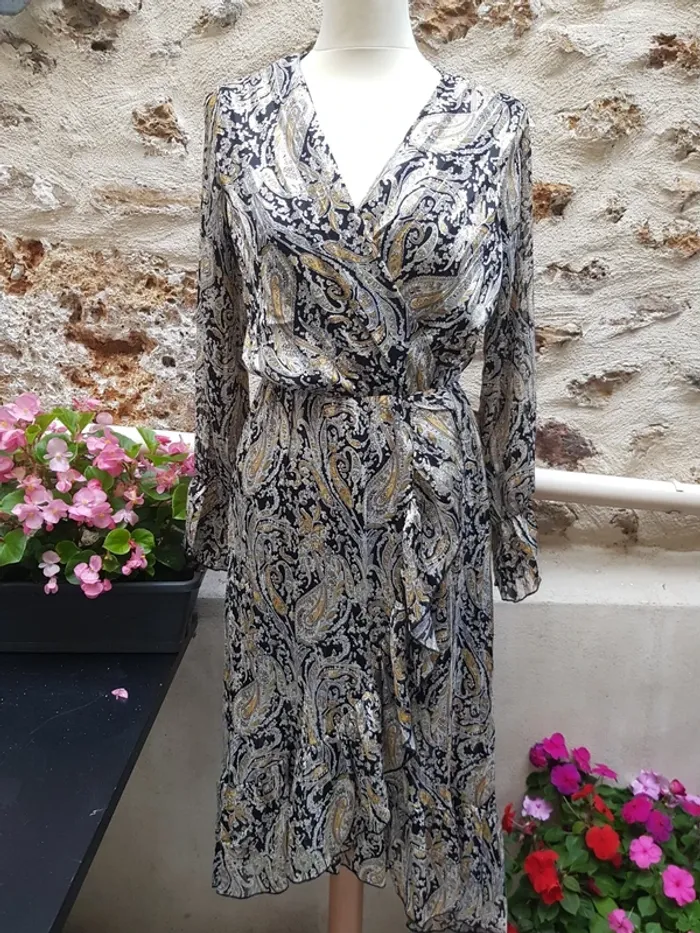 Robe 36 Flamant Rose