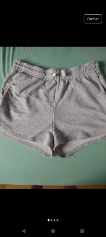 Shorts femme avec poches