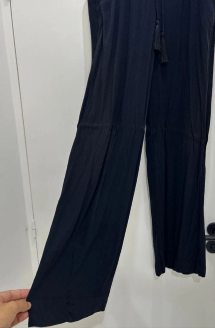 Pantalon jambes larges Noir taille S - photo numéro 2