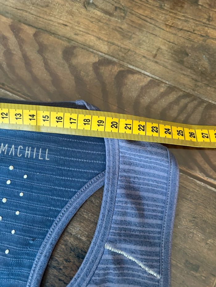Débardeur de sport bleu adidas femme taille s - climachill - photo numéro 10