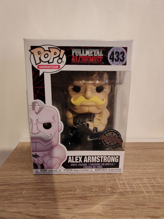 Figurine funko pop Alex Armstrong