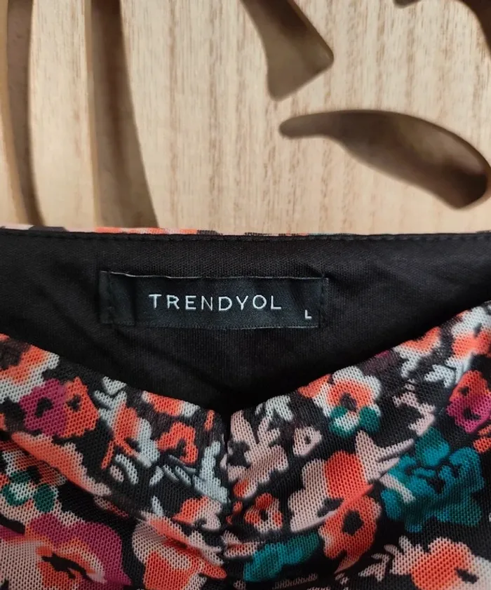 Robe imprimée fleurie manches bouffantes Taille L Trendyol - photo numéro 13