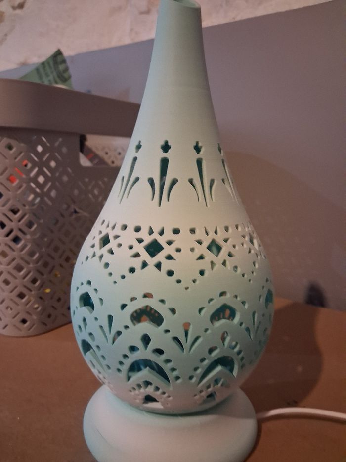 Lampe photophore nuit étoilé - photo numéro 5