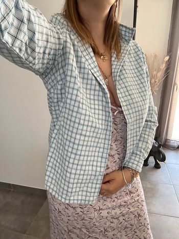 Chemise à carreaux 3 suisses T42-44