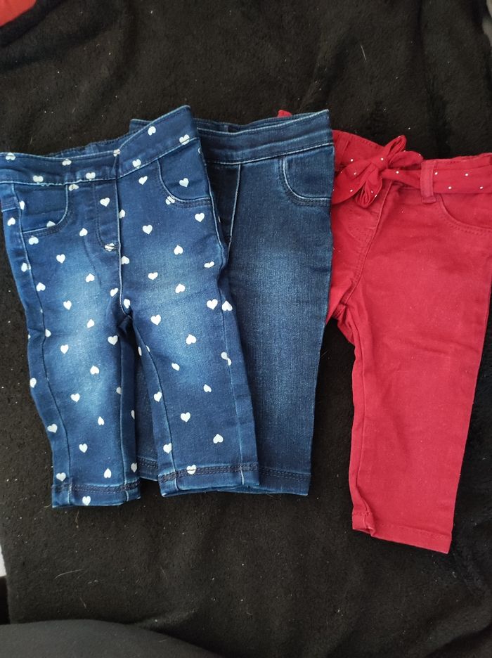 Lot pantalon