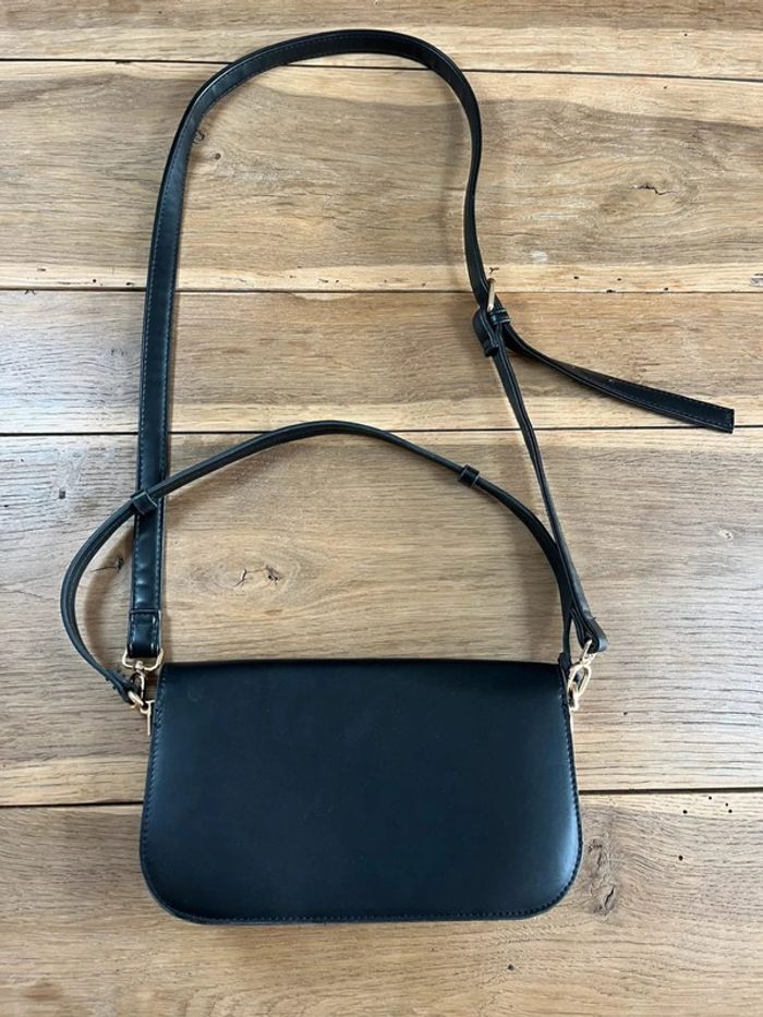 Sac à main en similicuir noir Primark - photo numéro 6