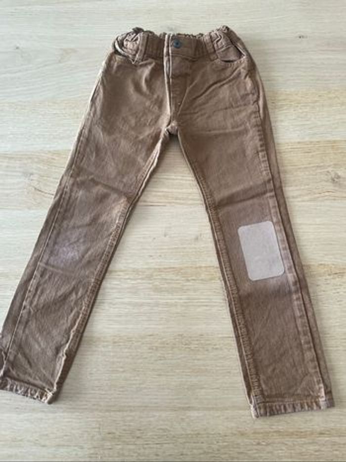 Pantalon camel slim taille 6 ans - photo numéro 2
