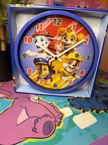 Horloge Pat patrouille 
