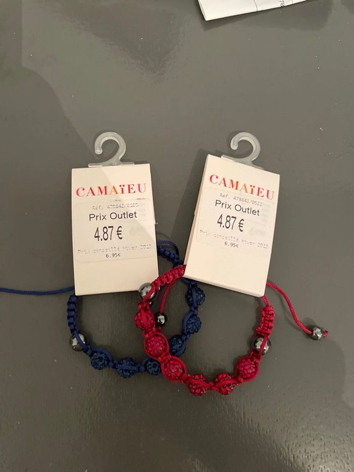 Lot de 2 bracelets