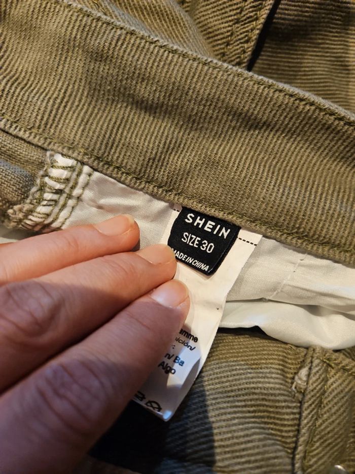 Pantalon cargo kaki - photo numéro 3