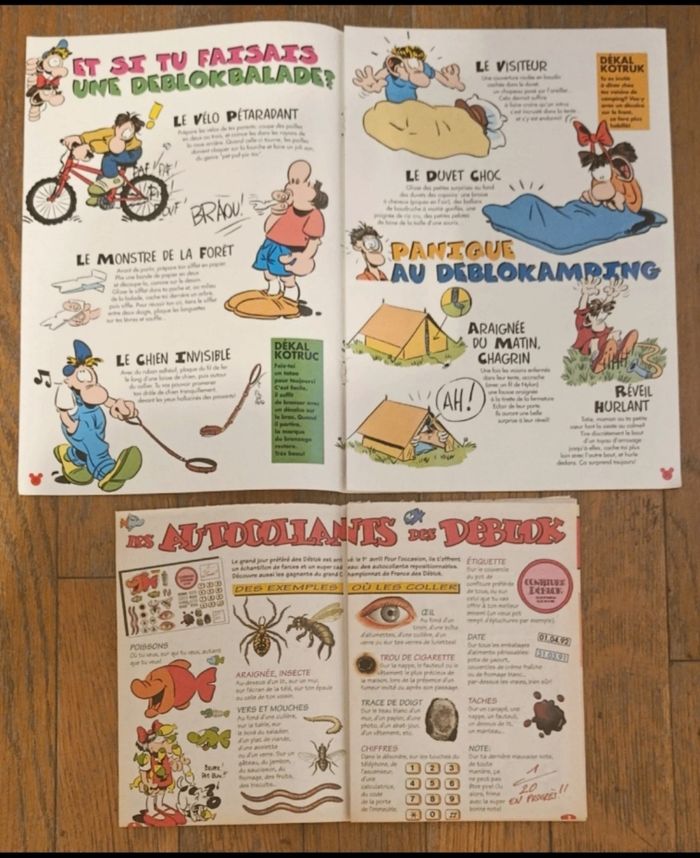 Lot 2 anciens livrets les Déblock vintage - photo numéro 2