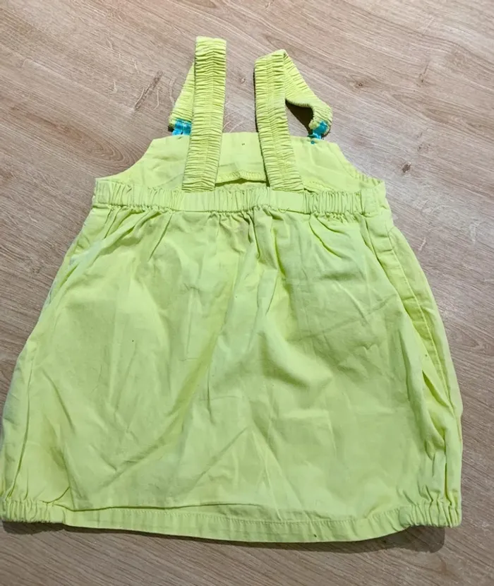 Petite robe verte La compagnie des petits - 6mois - photo numéro 4