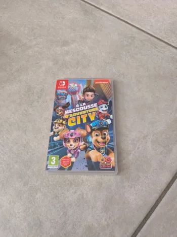Jeu switch pat patrouille. A la rescousse d adventure city