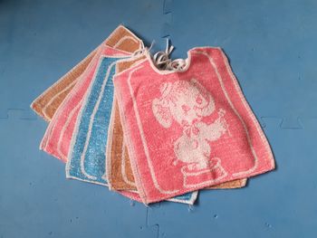 Lot de 5 bavoirs bébé 