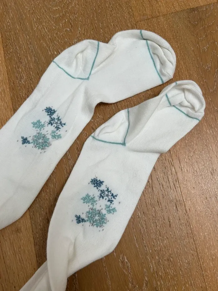 Collant blanc neuf fille pointure 32-34 sergent major - photo numéro 9