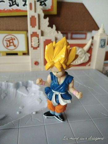 Figurine Dragon ball GT Goku Atlas figure rare Z agostini Kid enfant super saiya