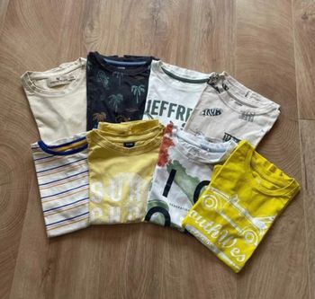 Lot de 8 tee shirt garçon taille 8 ans
