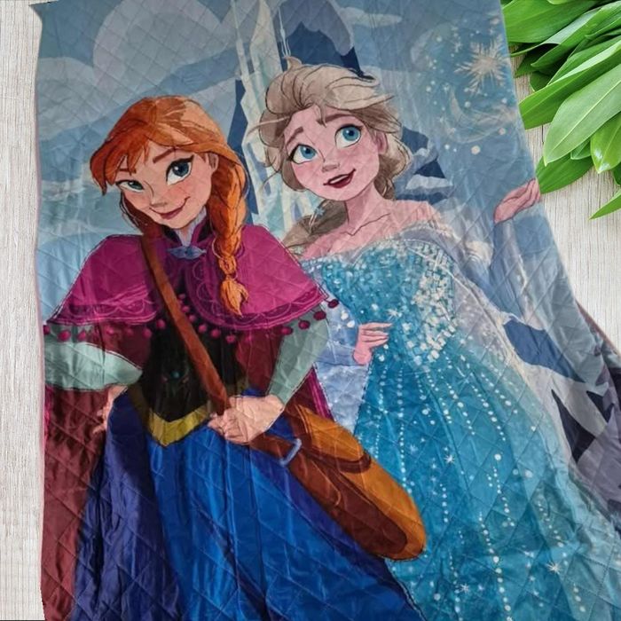 Couette été couvre lit Frozen la reine des neiges - photo numéro 5