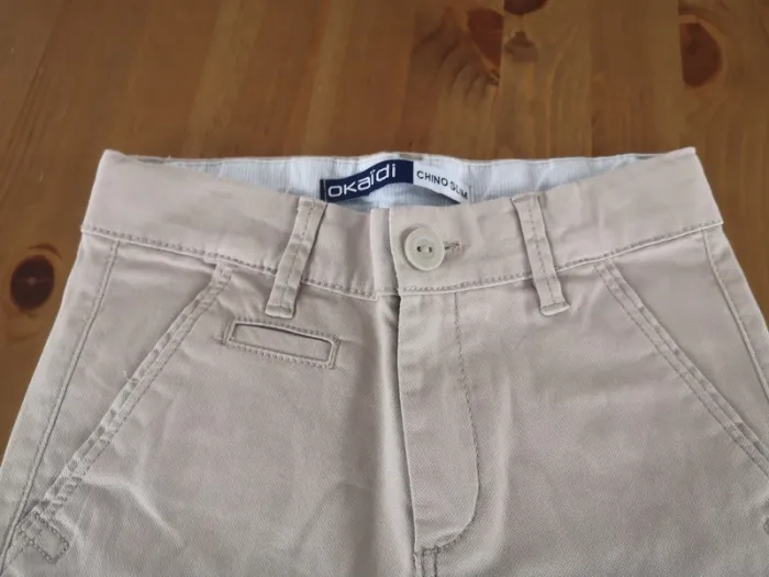 Pantalon beige cérémonie - photo numéro 4