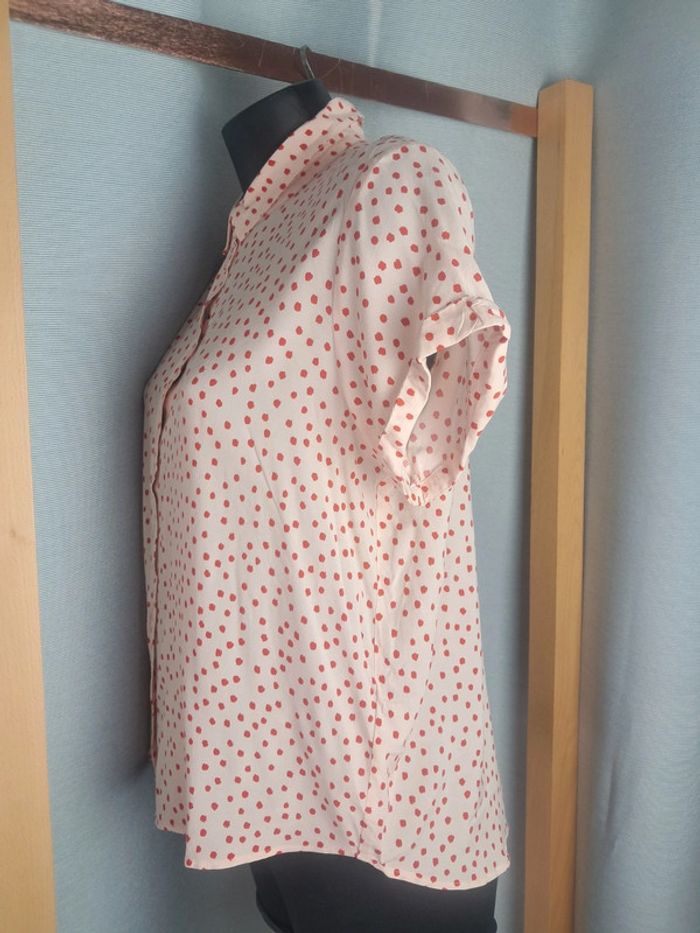 Samsoe samsoe chemise manches courtes blouse été T.36/38 - photo numéro 6