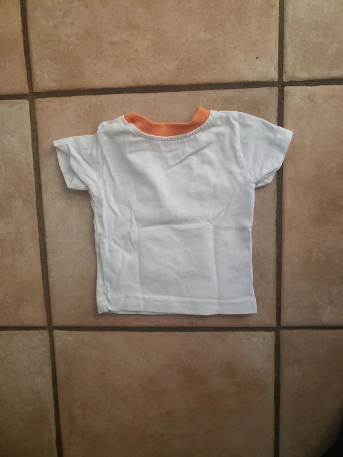 T shirt manches courtes 3 mois nature - souris - écureuil - photo numéro 2