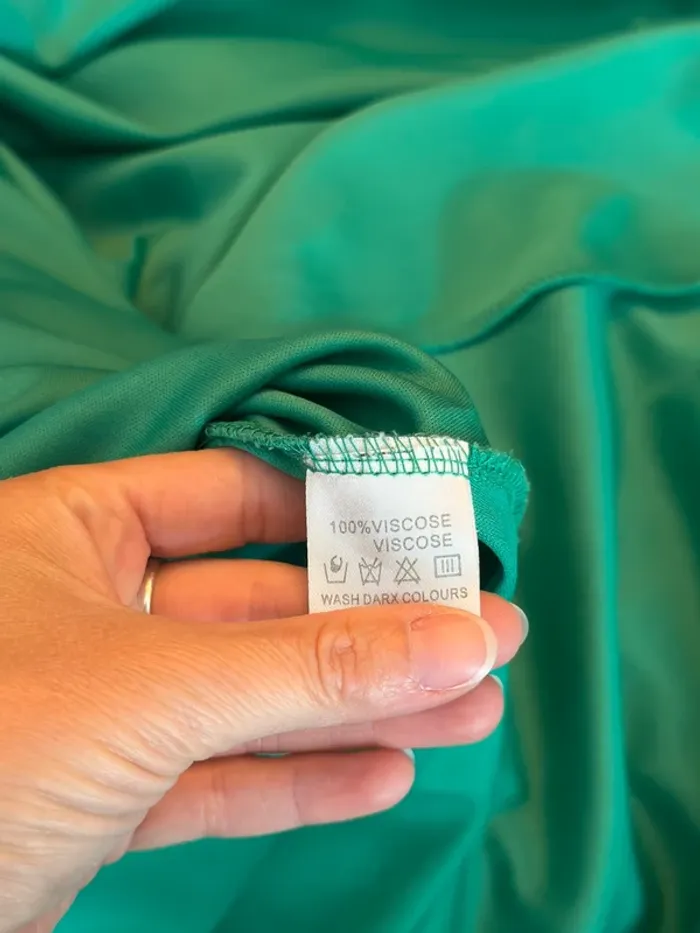 Robe longue à fleurs lurex Jubylee – Taille S/M - photo numéro 10