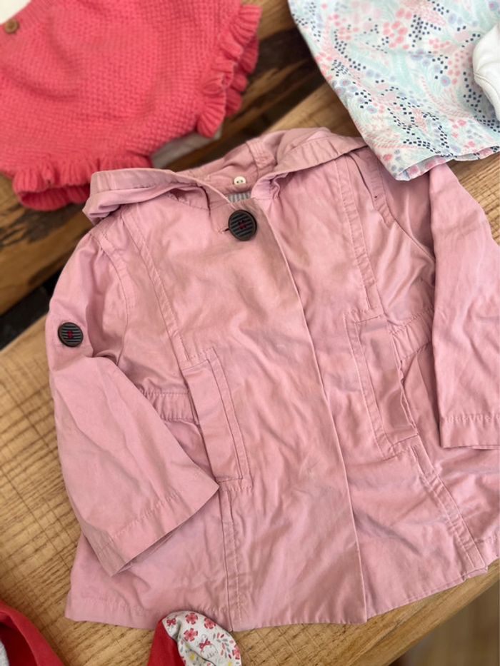 Lot vêtements 6 9 mois été fille robe barboteuses gilet sergent major pyjama Jacadi - photo numéro 14