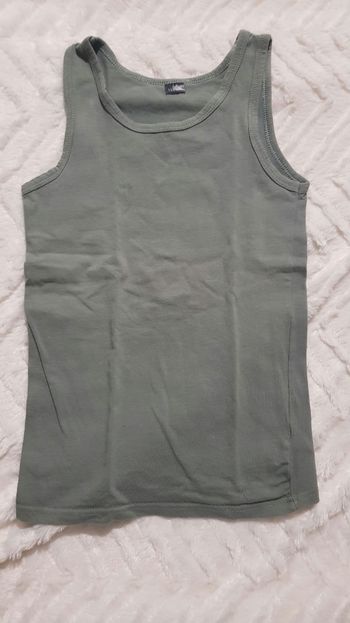 T-shirt débardeur kaki