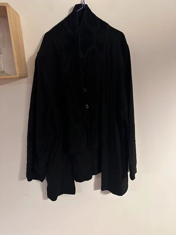Manteau hétéroclite noir vintage