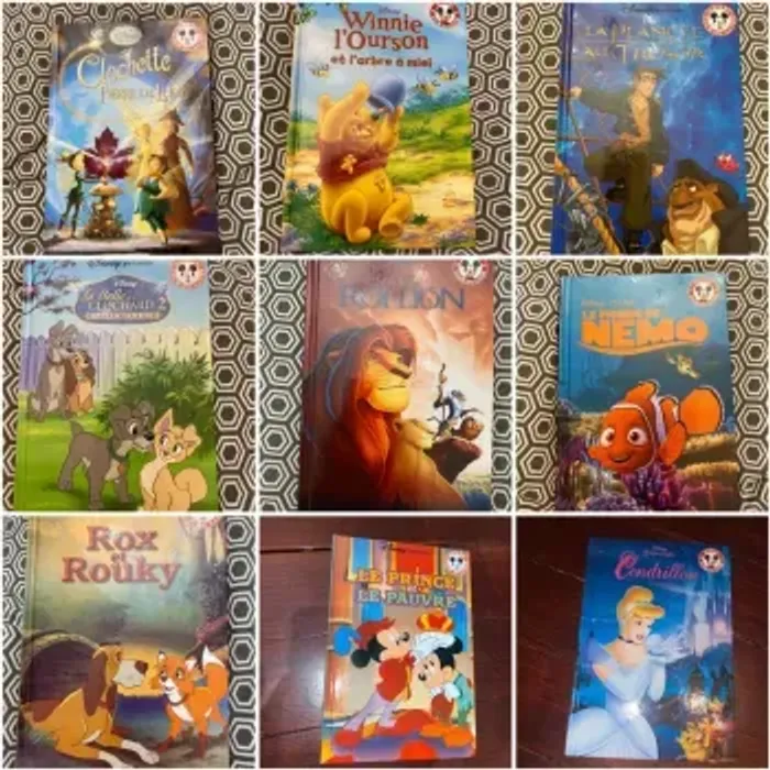 Lot de 9 livres Mickey club du livre
