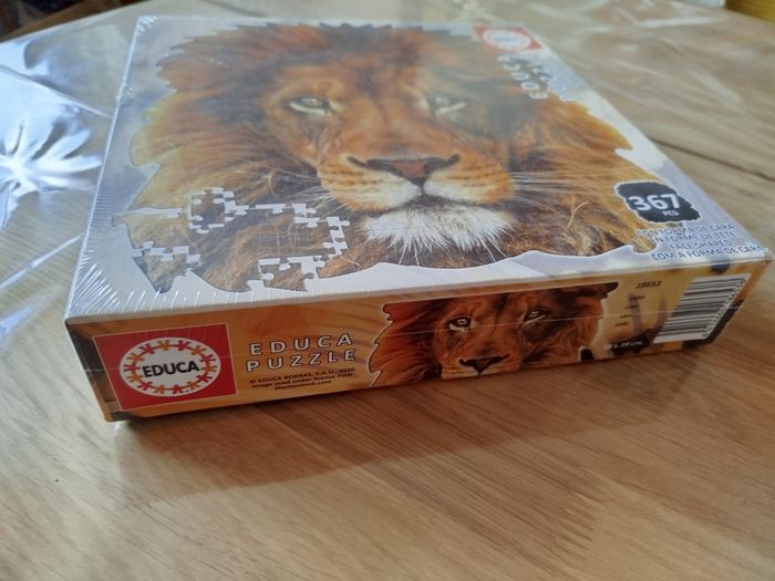 Puzzle tête de lion - photo numéro 2