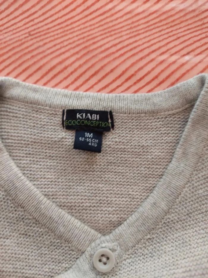 Gilet brassière 1mois kiabi - photo numéro 4