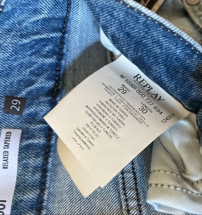 Jeans homme Replay - photo numéro 4