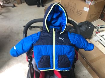 Manteau puma bébé garçon