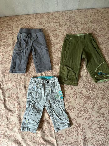 Lot de 3 pantalons garçon Taille 9 mois