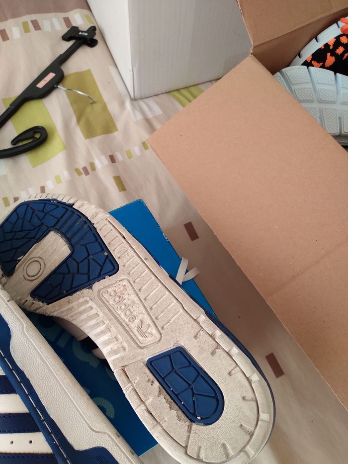 Basket Adidas porté quelques fois