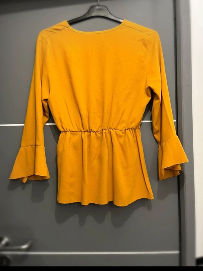 Blouse moutarde femme TU - photo numéro 3